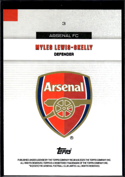 Arsenal Team Set #3 Myles Lewis-Skelly Base