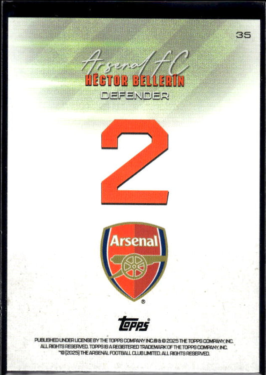 Arsenal Team Set #2 Hector Bellerin Variation