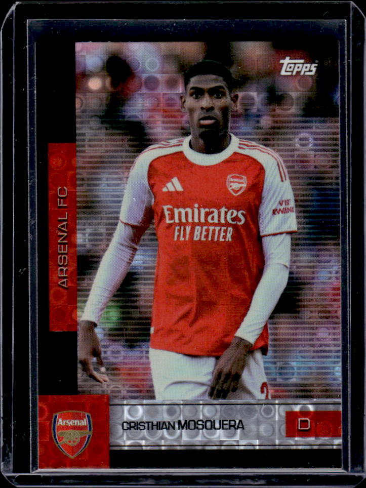 Arsenal Team Set #4 Cristhian Mosquera Box Office Ballers Limited Edition Halo
