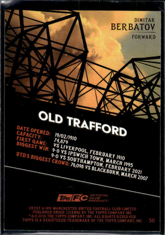 Manchester United Team Set Dimitar Berbatov United Road