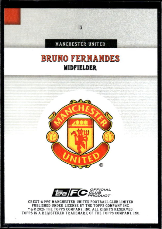 Manchester United Team Set #13 Bruno Fernandes First Team
