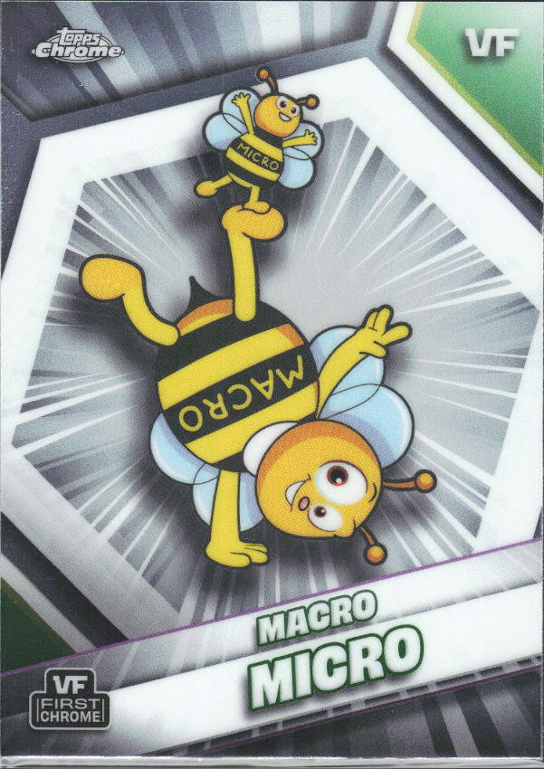 2026 Topps Chrome VeeFriends #118 Macro Micro - framsida