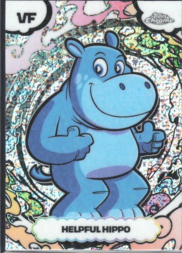 2026 Topps Chrome VeeFriends #SSA-46 Helpful Hippo - Manga Speckle - framsida