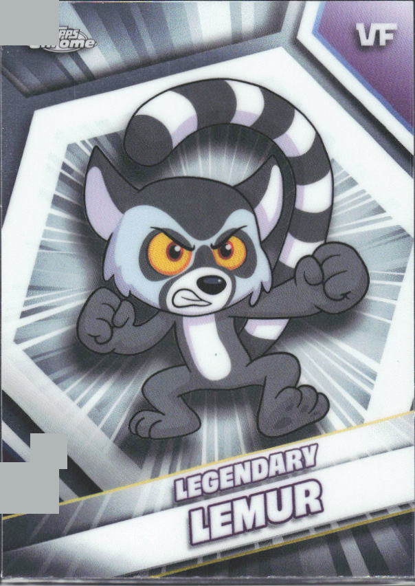 2026 Topps Chrome VeeFriends #110 Legendary Lemur - framsida