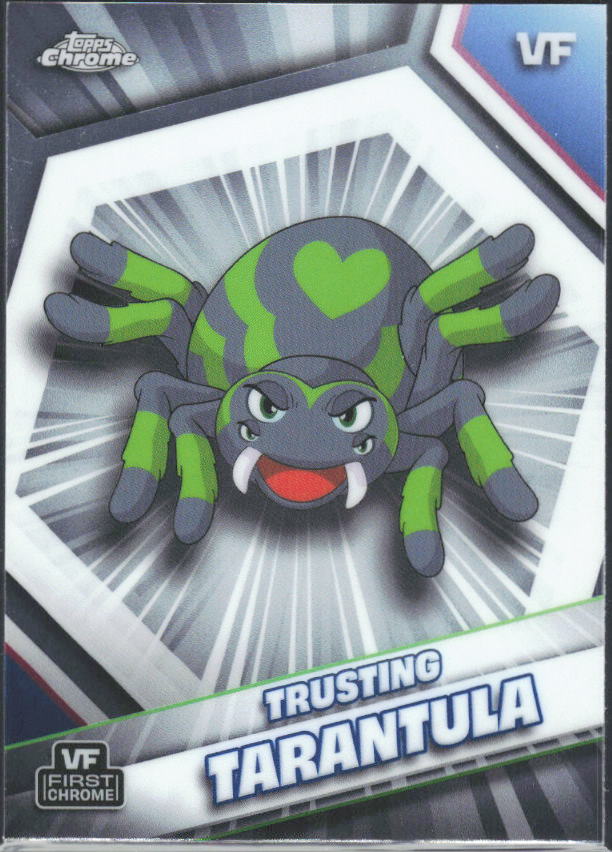 2026 Topps Chrome VeeFriends #183 Trusting Tarantula - framsida