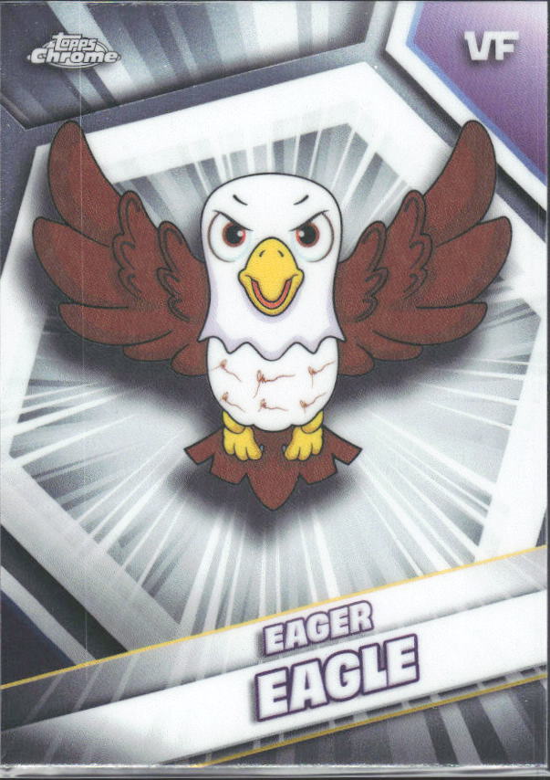 2026 Topps Chrome VeeFriends #76 Eager Eagle - framsida