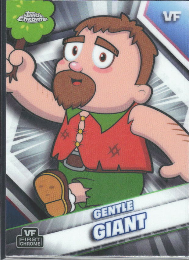 2026 Topps Chrome VeeFriends #80 Gentle Giant - framsida