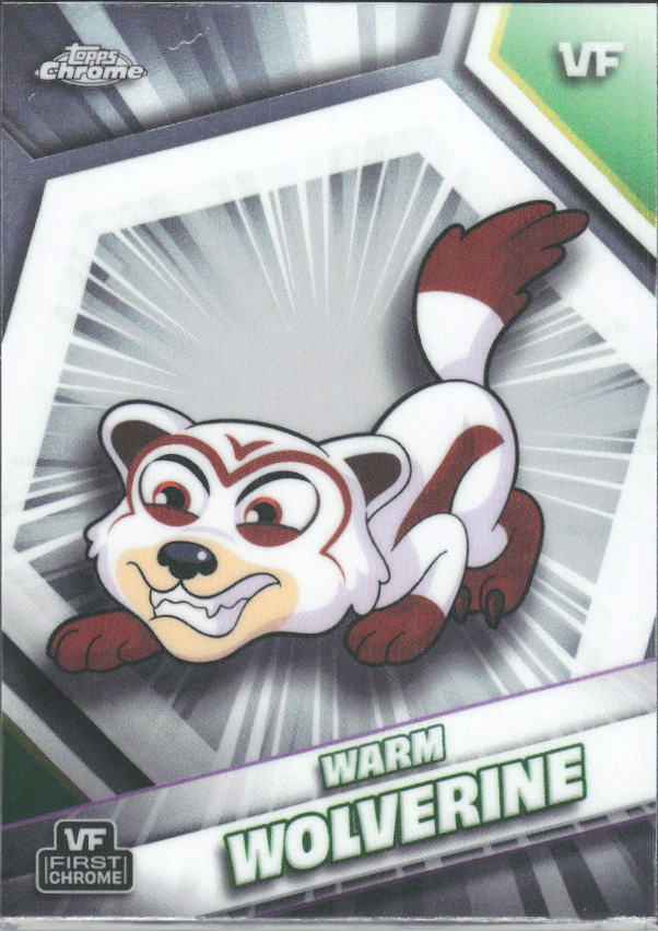 2026 Topps Chrome VeeFriends #187 Warm Wolverine - framsida