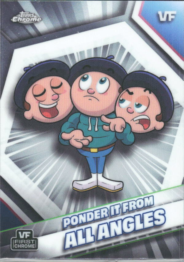 2026 Topps Chrome VeeFriends #180 Ponder It From All Angles - framsida