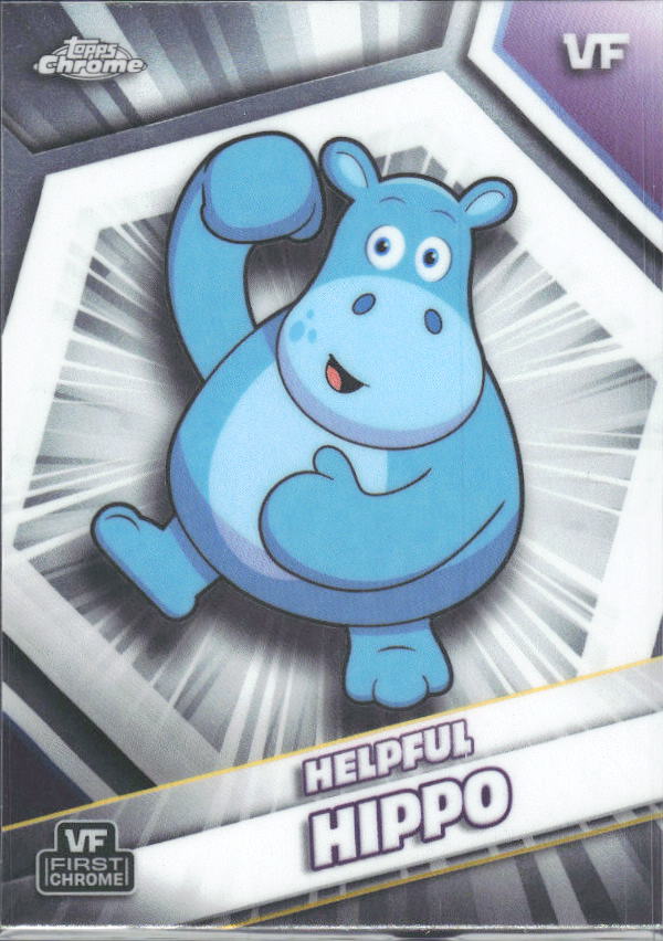 2026 Topps Chrome VeeFriends #94 Helpful Hippo - framsida