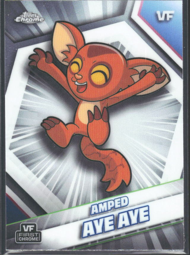 2026 Topps Chrome VeeFriends #20 Amped Aye Aye - framsida