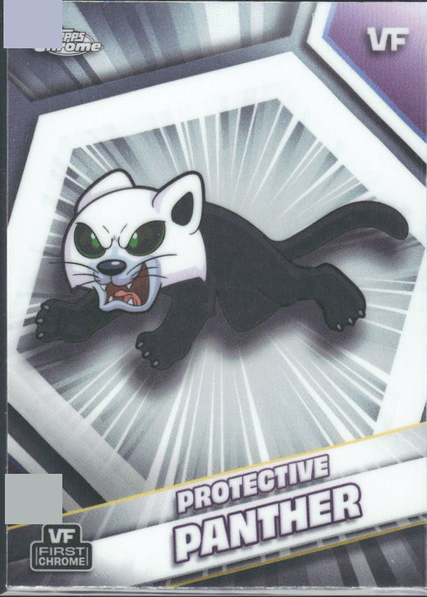 2026 Topps Chrome VeeFriends #143 Protective Panther - framsida