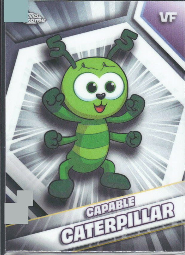 2026 Topps Chrome VeeFriends #43 Capable Caterpillar - framsida