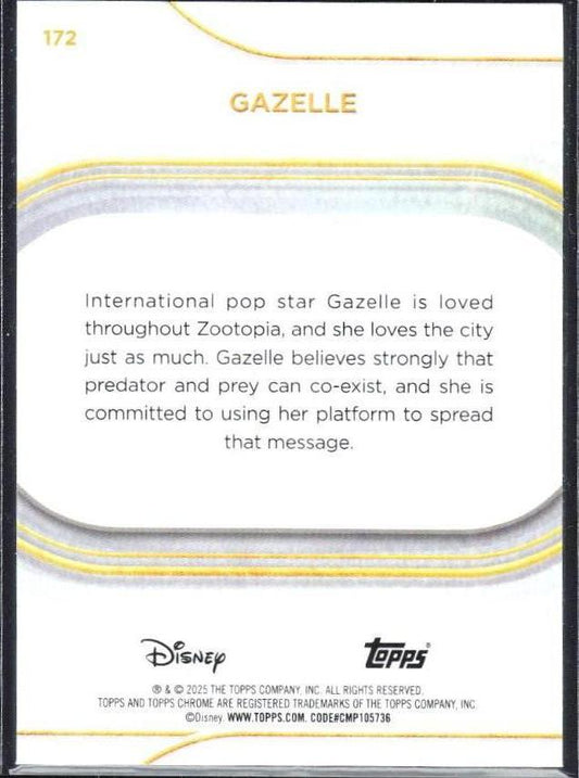 2025 Topps Chrome Disney #172 Gazelle