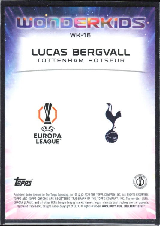 Lucas Bergvall Wonderkids WK-16 – baksida