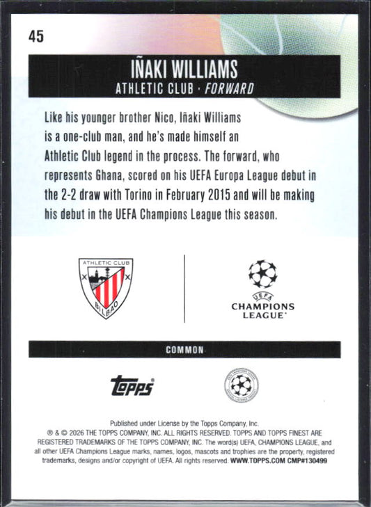 Iñaki Williams – baksida