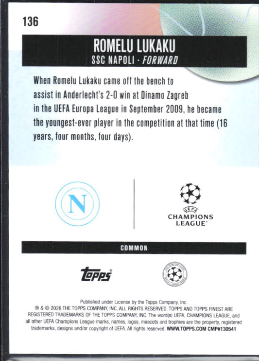 Romelu Lukaku – baksida