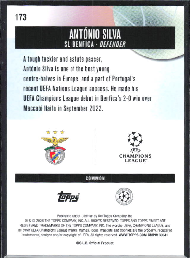 António Silva – baksida