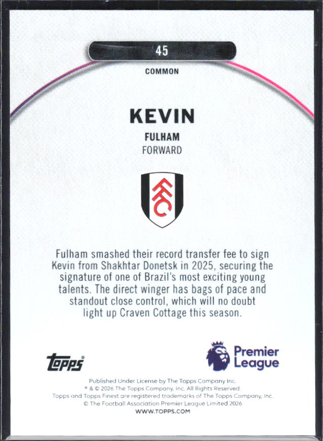 Kevin – baksida