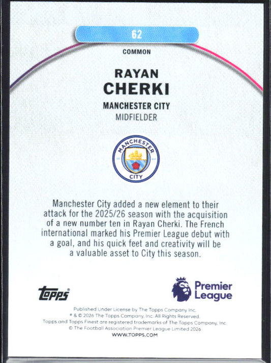 Rayan Cherki – baksida