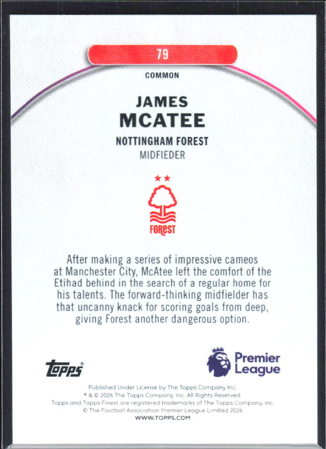 James McAtee – baksida