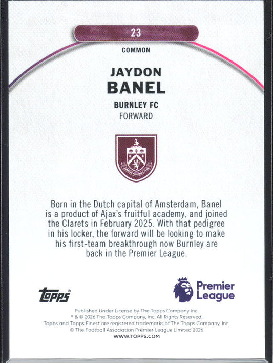 Jaydon Banel – baksida