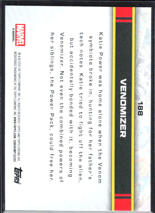 Venomizer 2026 Chrome Marvel #188 – baksida