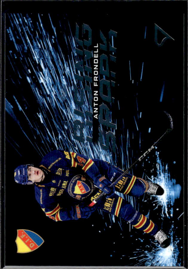 2025-26 SportZoo SHL Series 1 #RS-18 Anton Frondell Rising Sparks