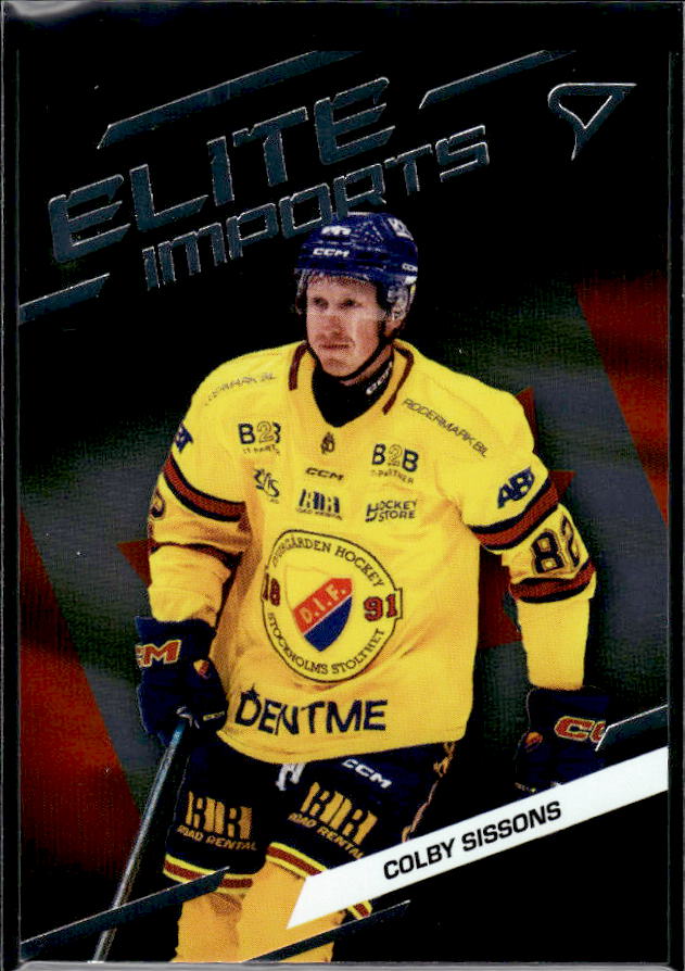2025-26 SportZoo SHL Series 1 #EI-34 Colby Sissons Elite Imports