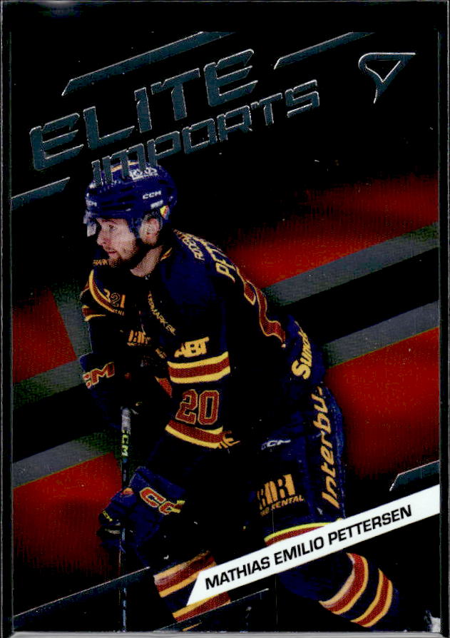 2025-26 SportZoo SHL Series 1 #EI-36 Mathias Pettersen Elite Imports