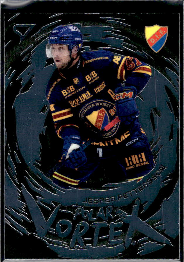 2025-26 SportZoo SHL Series 1 #PV-44 Jesper Pettersson Polar Vortex