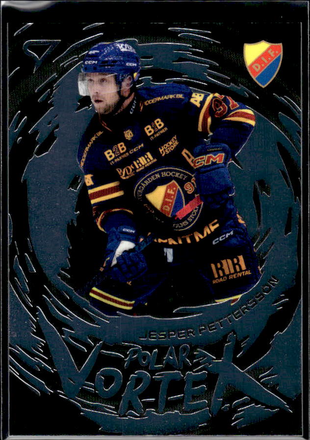 2025-26 SportZoo SHL Series 1 #PV-44 Jesper Pettersson Polar Vortex