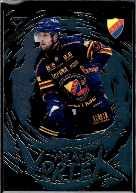 2025-26 SportZoo SHL Series 1 #PV-44 Jesper Pettersson Polar Vortex