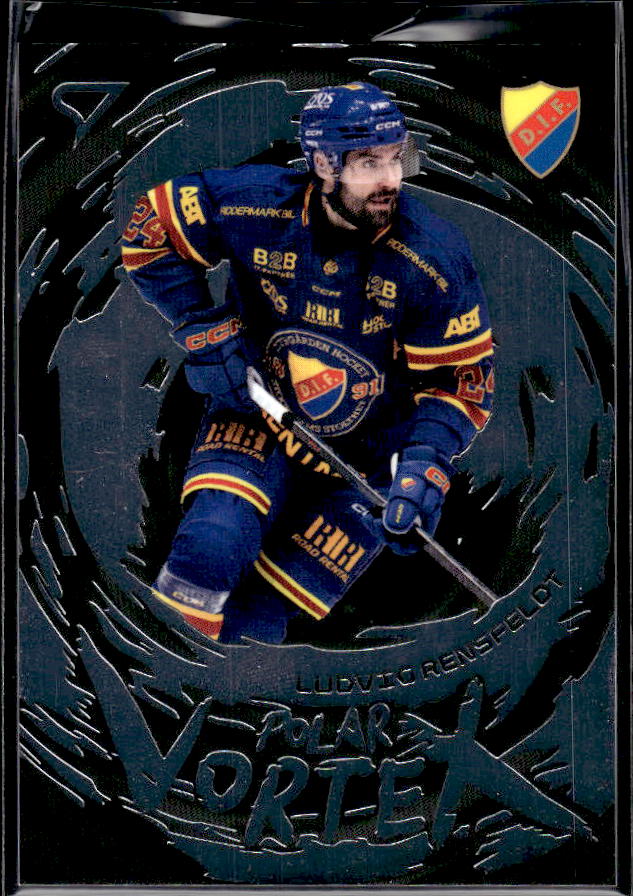 2025-26 SportZoo SHL Series 1 #PV-45 Ludvig Rensfeldt Polar Vortex