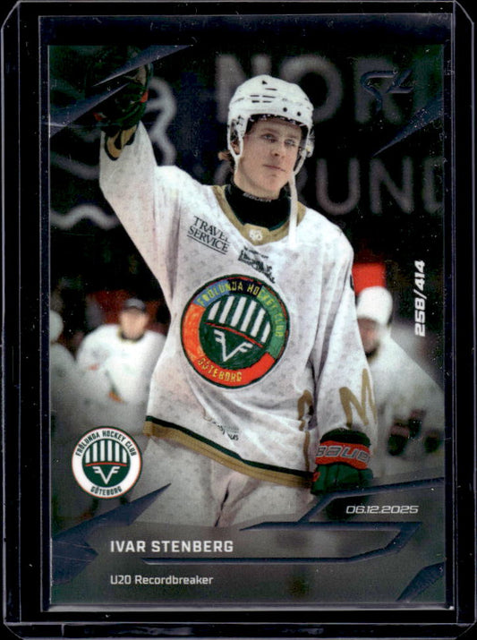 2025-26 SportZoo SHL Live #L-18 Ivar Stenberg Live Card /414