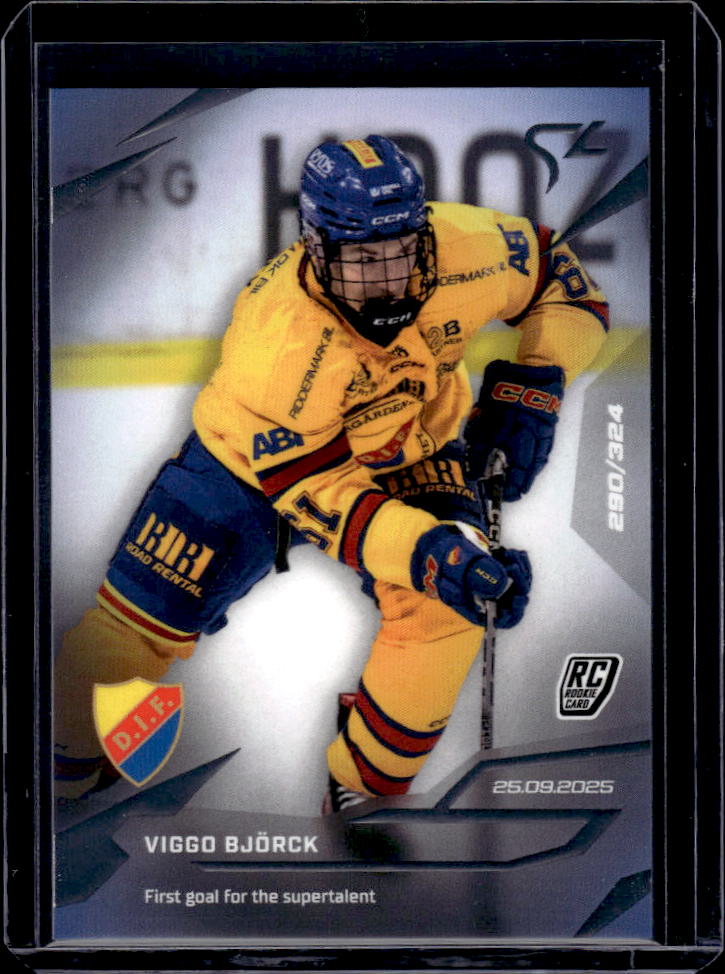 2025-26 SportZoo SHL Live #L-05 Viggo Björck Rookie /324