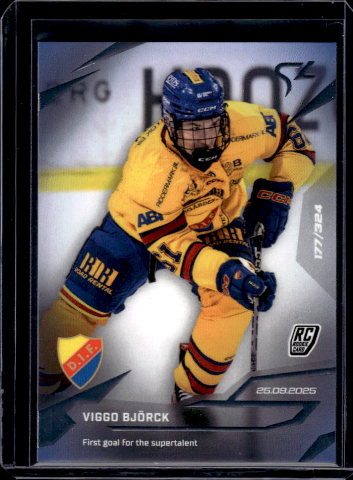 2025-26 SportZoo SHL Live #L-05 Viggo Björck Rookie /324