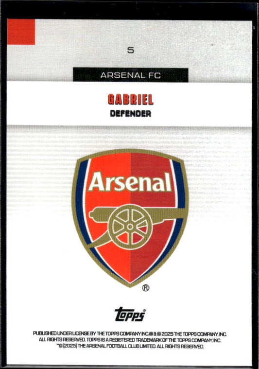 Arsenal Team Set #5 Gabriel Base