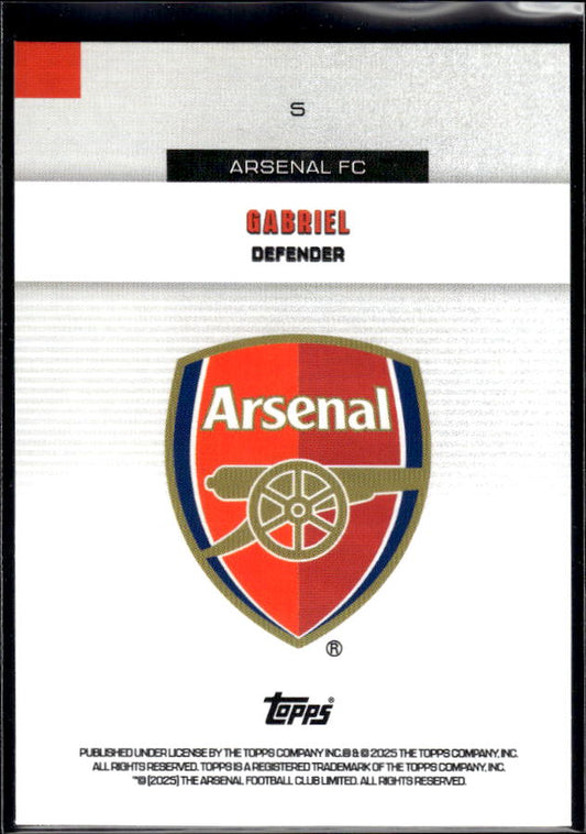 Arsenal Team Set #5 Gabriel Base
