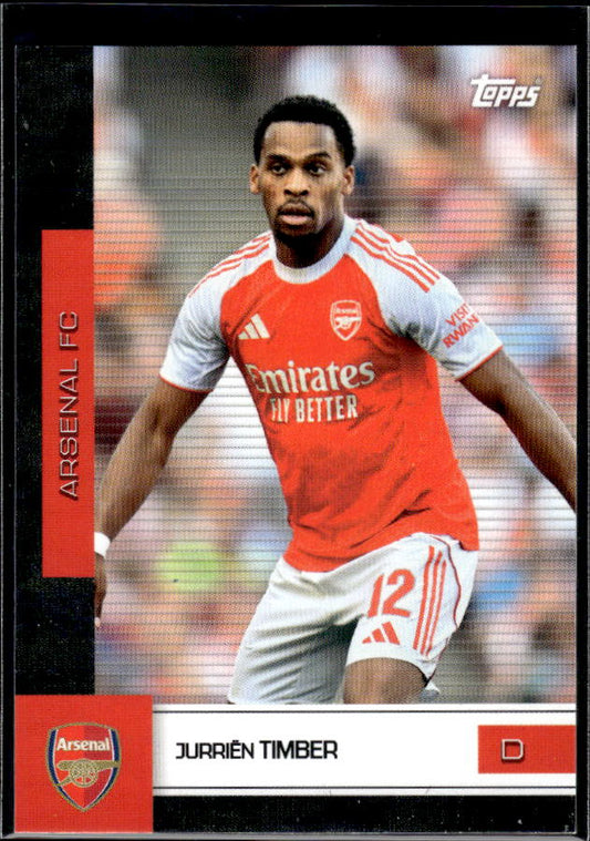 Arsenal Team Set #6 Jurrien Timber Base