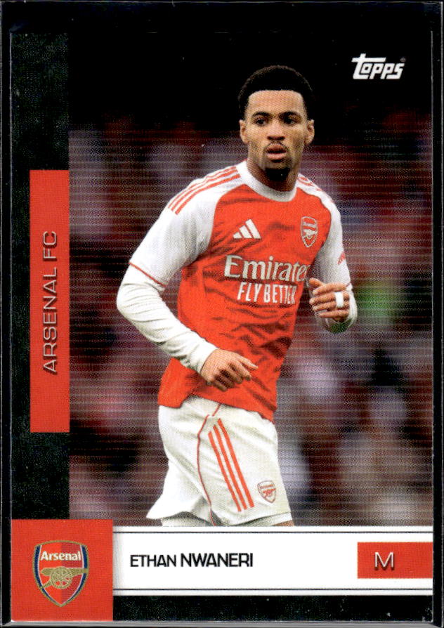 Arsenal Team Set #13 Ethan Nwaneri Base