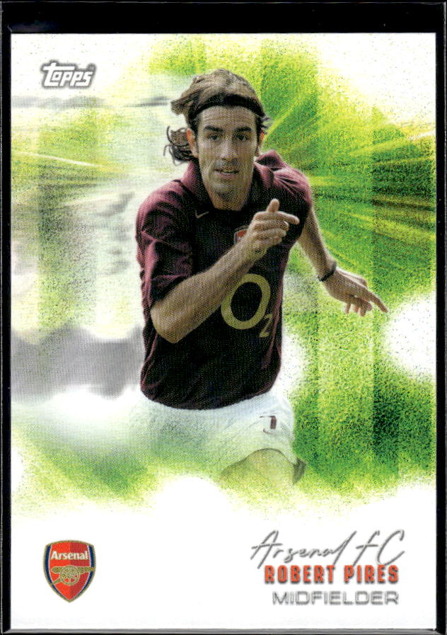 Arsenal Team Set #7 Robert Pires Variation