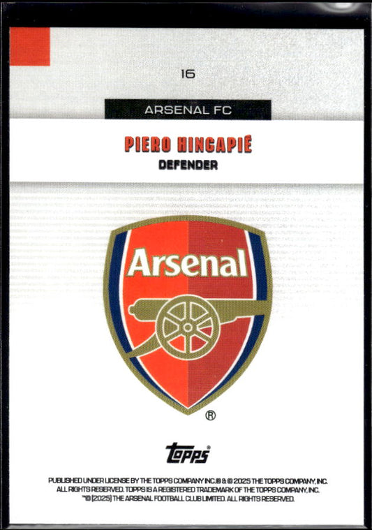 Arsenal Team Set #16 Piero Hincapie Base