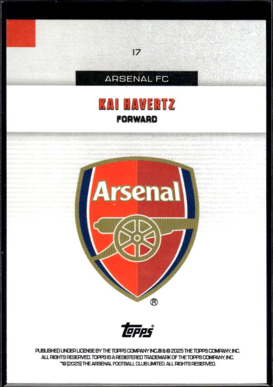 Arsenal Team Set #17 Kai Havertz Base