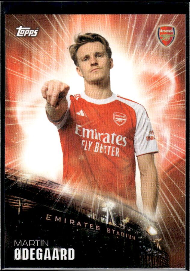 Arsenal Team Set #48 Martin Odegaard Northern Stars