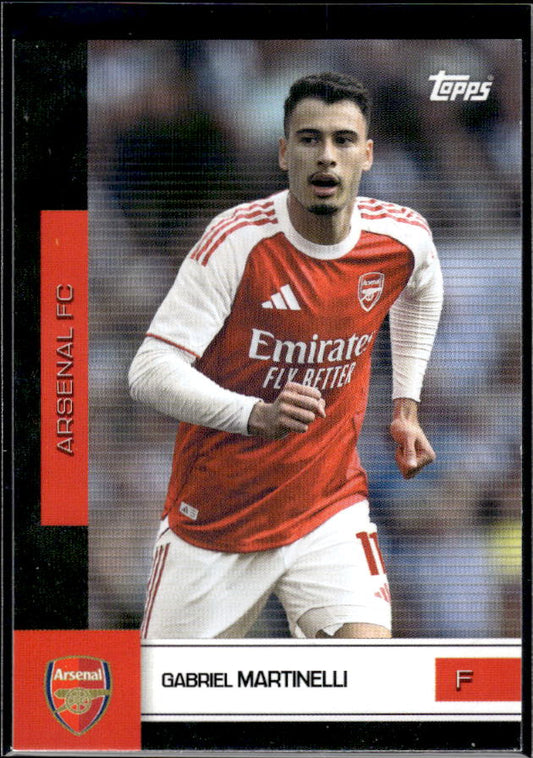 Arsenal Team Set #18 Gabriel Martinelli Base