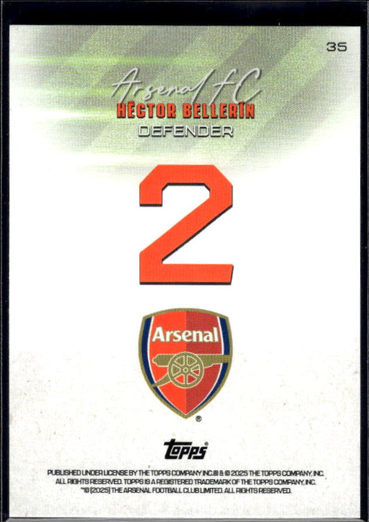Arsenal Team Set #2 Hector Bellerin Variation