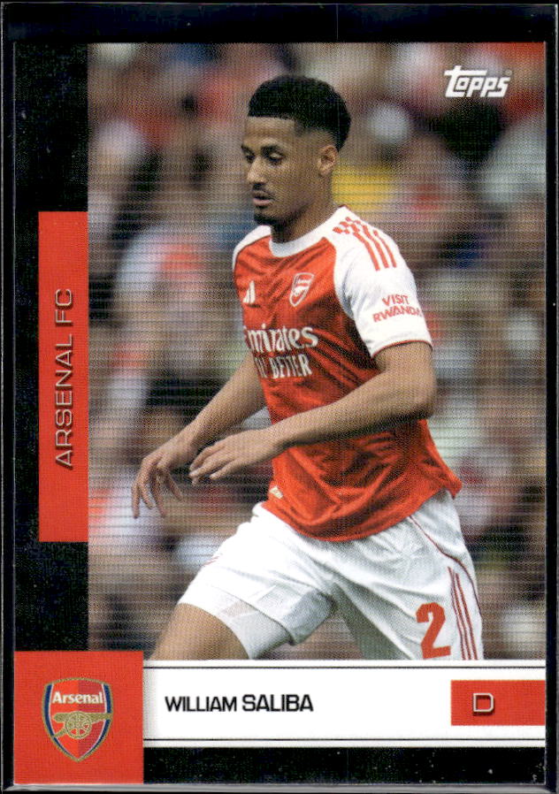 Arsenal Team Set #2 William Saliba Base