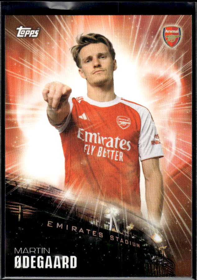 Arsenal Team Set #48 Martin Odegaard Northern Stars
