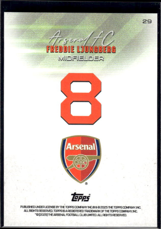 Arsenal Team Set #8 Freddie Ljungberg Variation